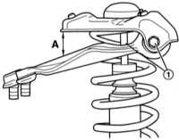  Разборка подвески передних колес Audi A4